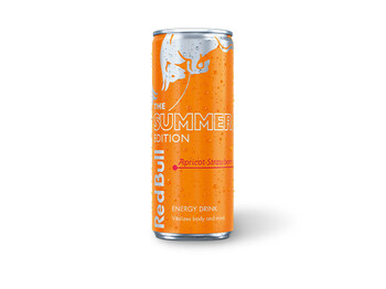 Red-Bull energy drink Apricot–Strawberry