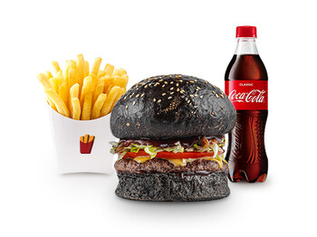Outlaw Burger MENU (1  Burger + 1 Fries + 1 Kola və ya 1 Limonad)